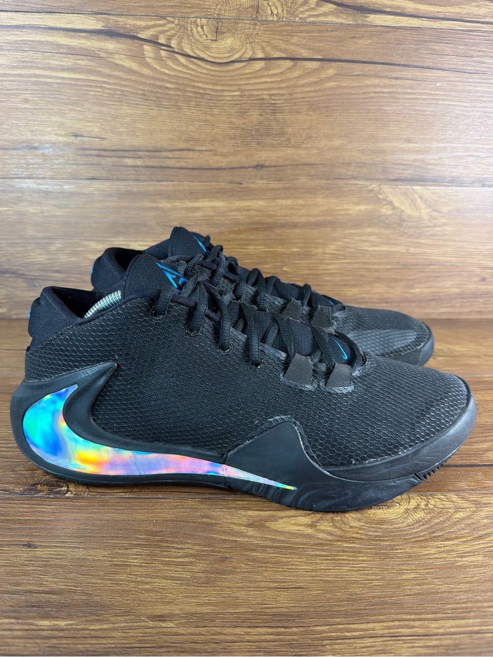 Nike Zoom Freak 1 Basketball Shoe Giannis Men’s Size 11 Black Sneakers
